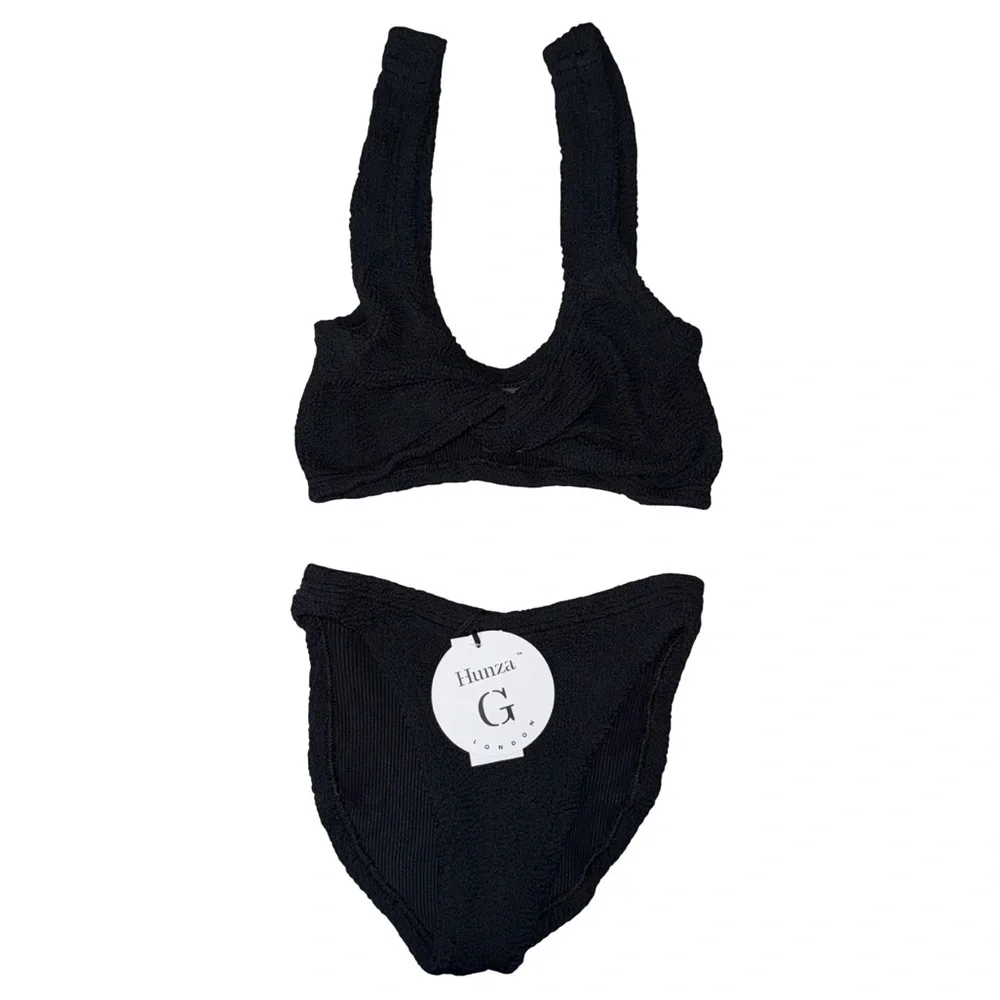 HUNZA G Juno Bikini - Black